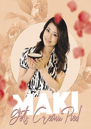 Maki Gets Cream Pied