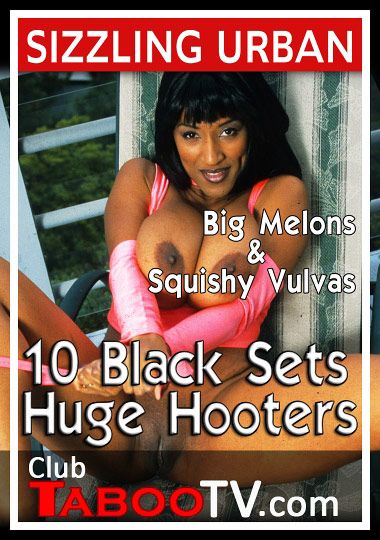10 Black Sets Huge Hooters