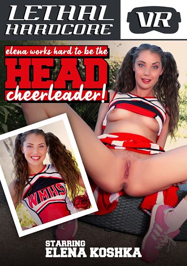Elena Works Hard To Become The Head Cheerleader - VR